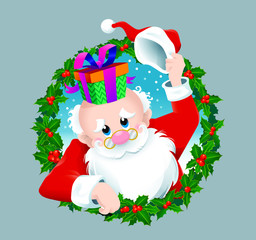 Santa Claus have a surprise present just for you.