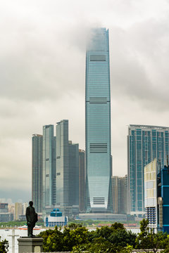 Hong Kong, stad vol wolkenkrabbers