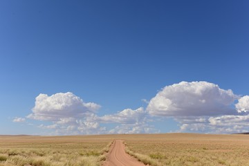 Open scenery in Namibia