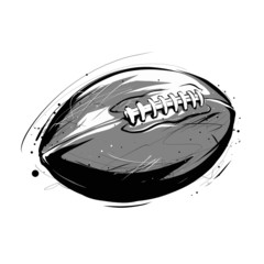 american football ball © quicklinestudio