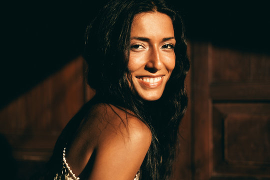 Beautiful Woman Smiling