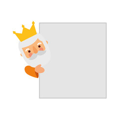 epiphany king of orient card blank space