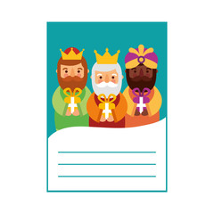 the three kings of orient letter epiphany celebration