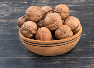 Walnuts in bowl