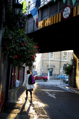 Dublin streets, early morning