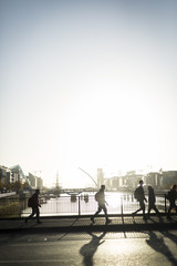 Dublin streets, early morning