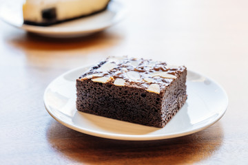 Chocolate brownies cake