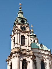 Fototapeta premium Baroque clock tower