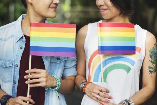 LGBT Asian Lesbian Couple