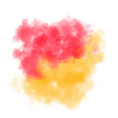 Fototapeta premium Abstract watercolor digital art painting for texture background