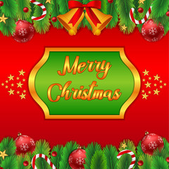 frame merry christmas