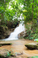 Planthong waterfall Phuphaman National Park, Khon Kaen, Thailand 2017-10-24