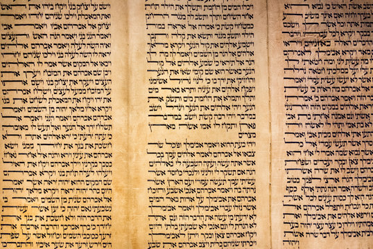 A Sefer Torah or "Torah scroll" is a handwritten copy of the Torah, the holiest book in Judaism.