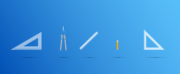 disegno, geometria, geometra, arte