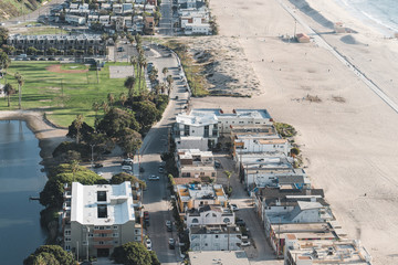 Luftbild -  Los Angeles, California - LA LAX