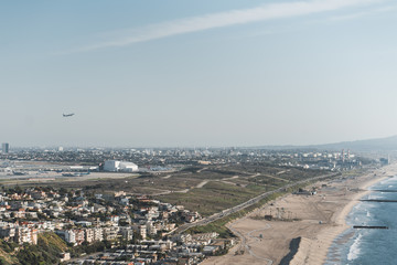 Obraz premium Luftbild - Los Angeles, California - LA LAX