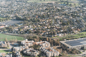 Luftbild -  Los Angeles, California - LA LAX