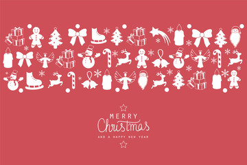 Symbolreihe - Merry Christmas
