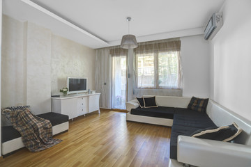 Interior of a living room in a private apartment