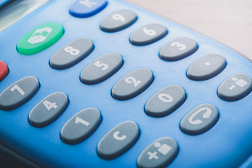 Digital Keyboard Close up