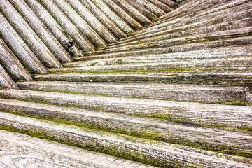 pattern of wooden planks