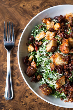 Kale Caesar Salad