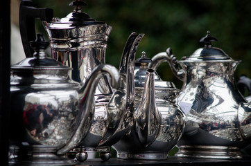 Typical objects at street Market in London