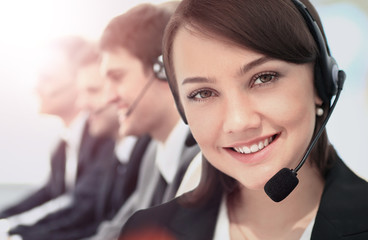 Call Center, Operator, Women.