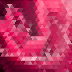 Fototapeta premium Colorful abstract geometric background with triangular polygons.