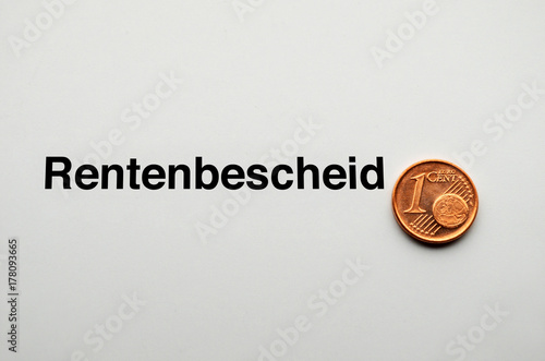 "Rentenbescheid" Stockfotos und lizenzfreie Bilder auf Fotolia.com