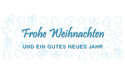 Weihnachten - Grußkarte 