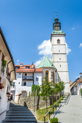 Skofja Loka, medieval city in Slovenia