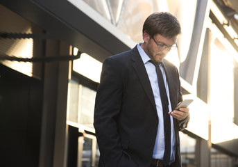 Businessman Caucasian Male Professional Concept