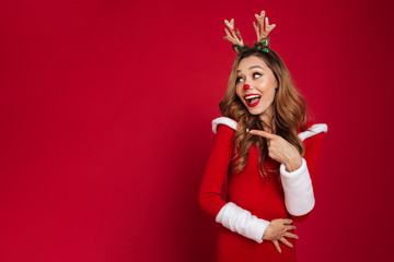 Portrait of a smiling pretty girl