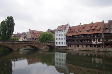 Fototapeta premium ニュルンベルク旧市街