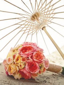 Bouquet on the Beach