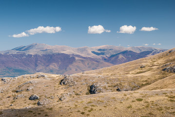 Mountain landscape on sunny day, Macedonia
