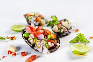 Choritos a la chalaca