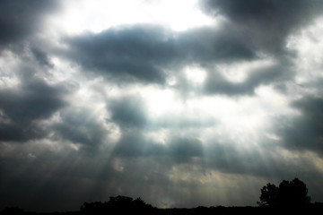 Gray skies with Rays of Hope