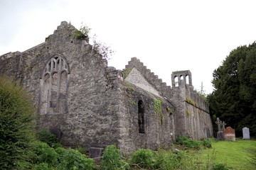 Old Ruins of an Irish Monastery