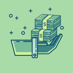 vector finance icon