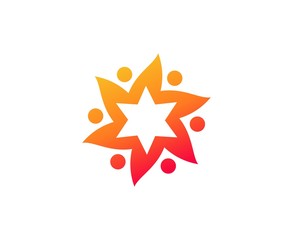 Obraz premium Flower logo