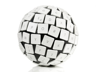eSport - Tastatur Ball Freigestellt