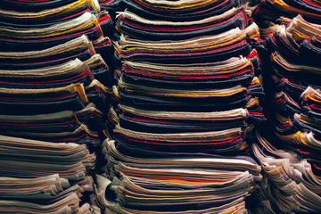 Piles of Fabric
