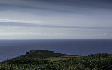 Cornish ocean - view from The Lizard Point / Cornwall, United Kingdom