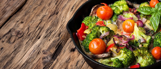 Vegetarian Italian Omelette