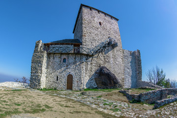 Fototapeta na wymiar Vrsac town fortress in Serbia