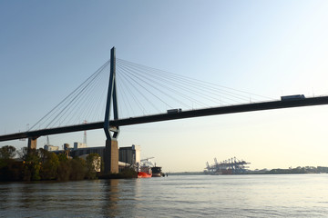 Köhlbrandbrücke in Hamburg