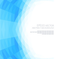 Abstract background of geometric shapes. White space for text.