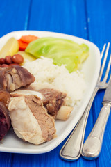 typical portuguese dish cozido a portuguesa